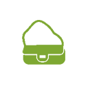 Bolsas e acessórios logo