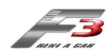 F3 Rent a Car Logo