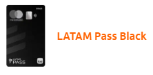 Latam Pass Black Logo