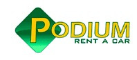 Podium Rent a Car Logo