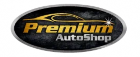 Premium Auto Shop Logo