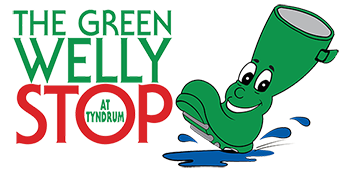 The Green Welly Stop Logo