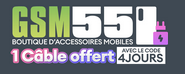 Cupões disponíveis para GSM55